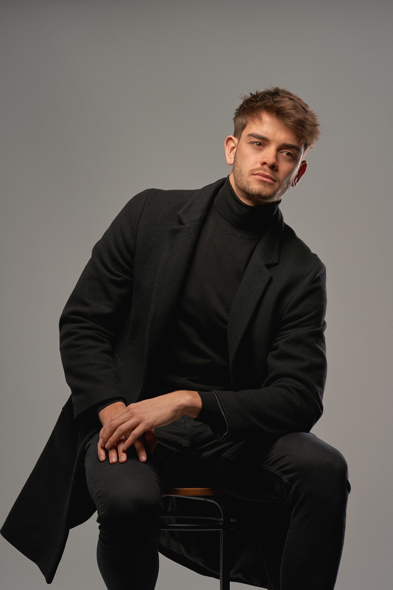 Clutterbuck actuando en un evento